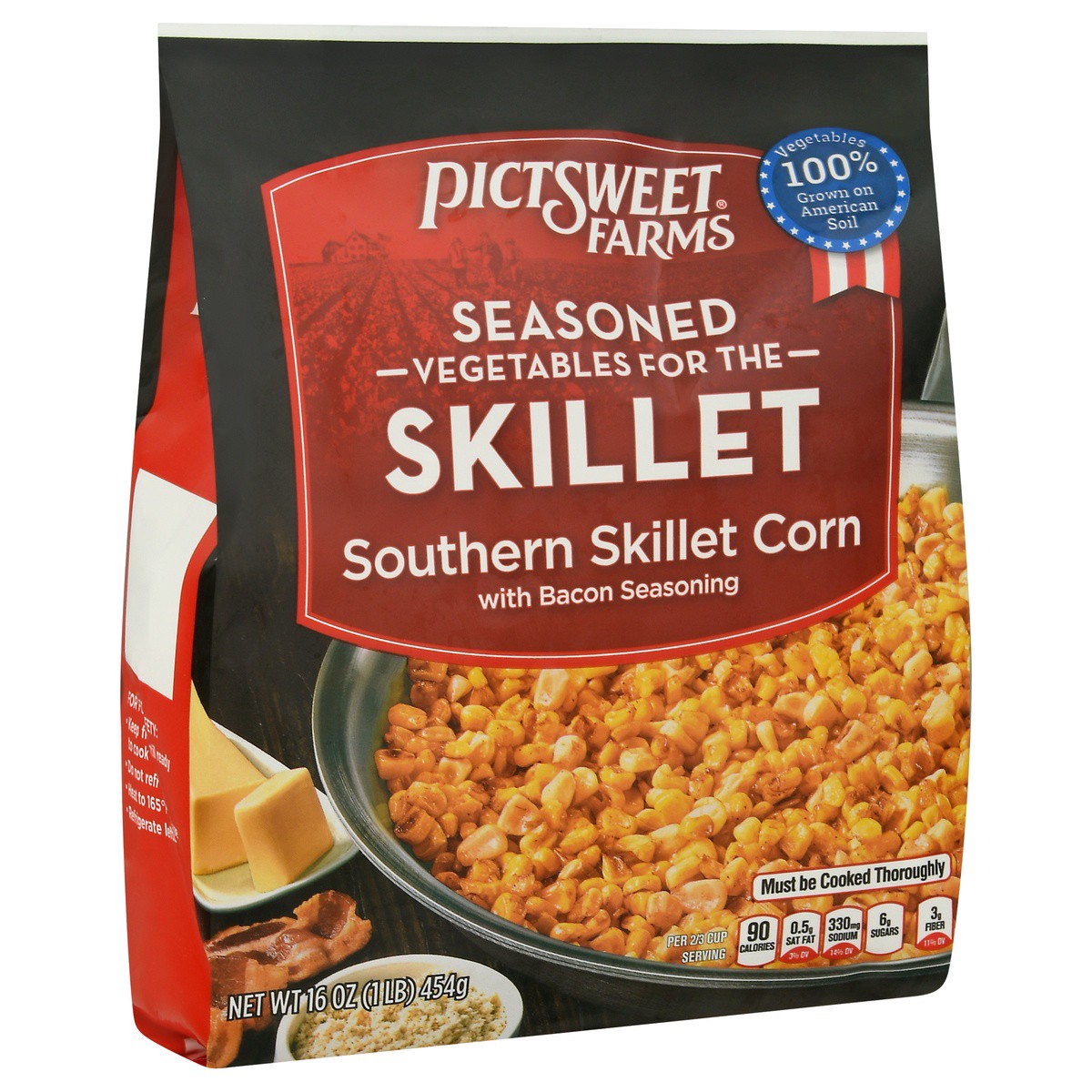 slide 2 of 9, PictSweet Southern Skillet Corn, 16 oz