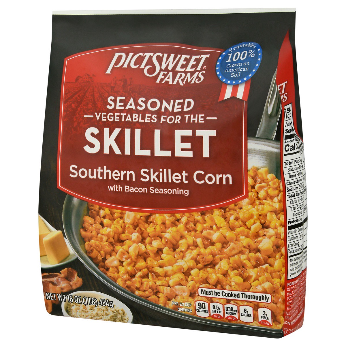 slide 3 of 9, PictSweet Southern Skillet Corn, 16 oz