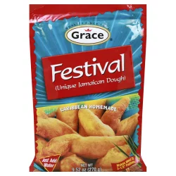 Grace Festival Dough Mix Unique Jamaican Just Add Water - 9.52 Oz
