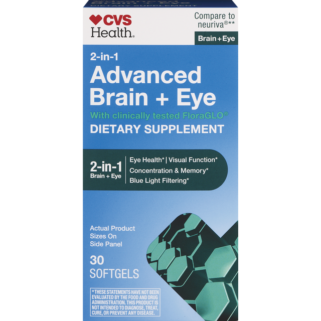 slide 1 of 1, CVS Brain Eye Pwr Caps, 30 ct