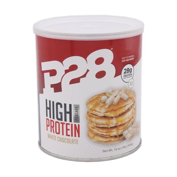 slide 1 of 1, P28 Hight Protein White Chocolate Pancake Mix, 16 oz
