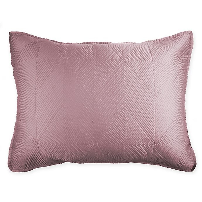 slide 1 of 1, Wamsutta Bliss King Pillow Sham - Mauve, 1 ct