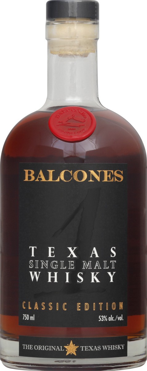 slide 4 of 7, Balcones '1' Texas Single Malt Whisky, 750 mL, 750 ml