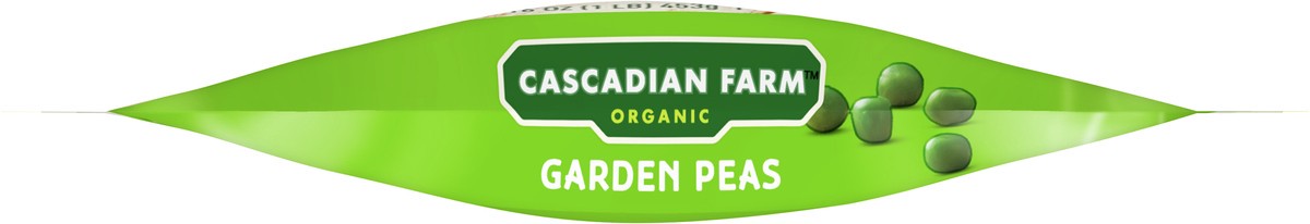 slide 5 of 9, Cascadian Farm Organic Garden Peas, Frozen Vegetables, 16 oz., 16 oz