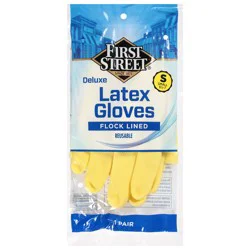 First Street Latex Gloves Small