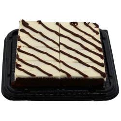 Cream Cheese Iced Brownies 8Ct