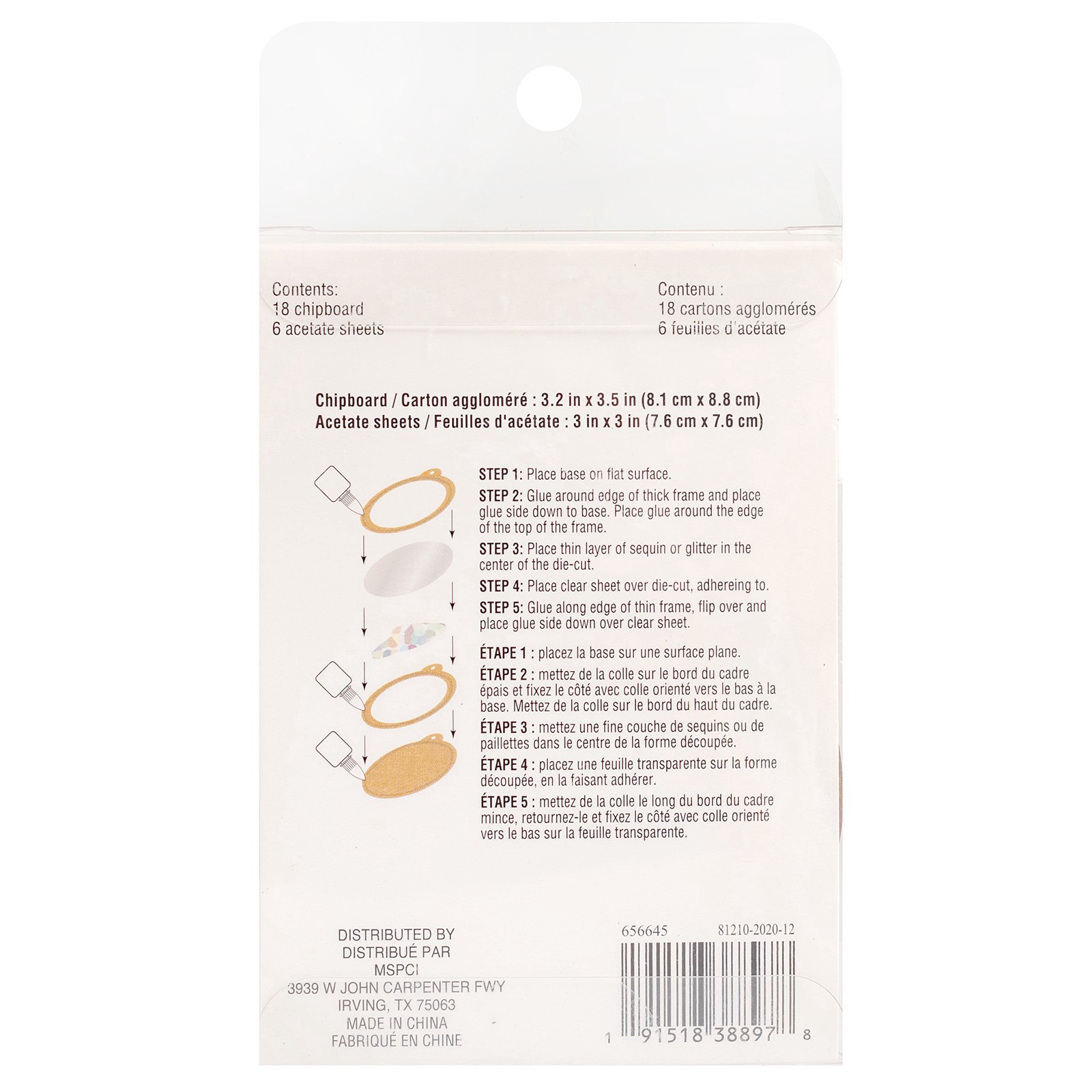 slide 3 of 9, Round Shaker Tags Kit By Recollections, 3.2 in x 3.5 in