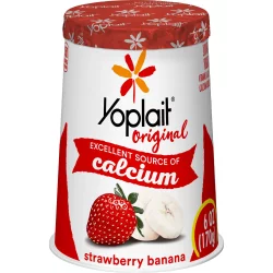 Yoplait Original Strawberry Banana Yogurt