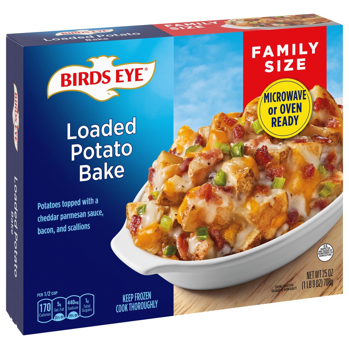 slide 3 of 11, Birds Eye Loaded Potato Bake Family Size 25 oz, 25 oz