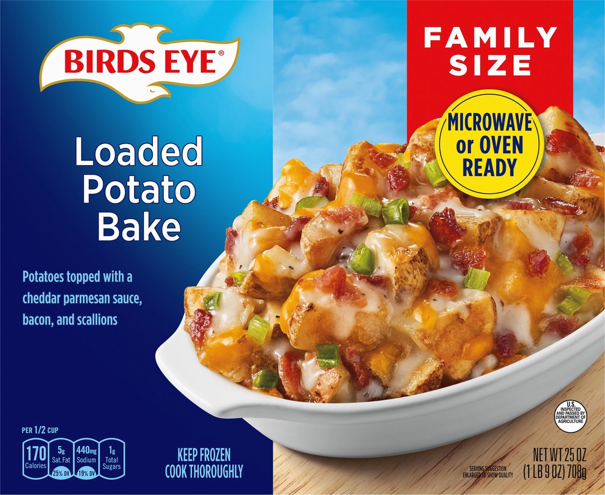 slide 4 of 11, Birds Eye Loaded Potato Bake Family Size 25 oz, 25 oz