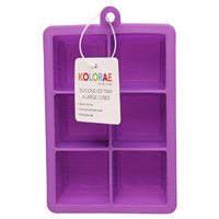 slide 13 of 17, Kolorae Silicone Ice Tray, Large, 1 ct