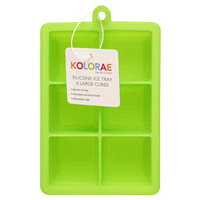 slide 4 of 17, Kolorae Silicone Ice Tray, Large, 1 ct