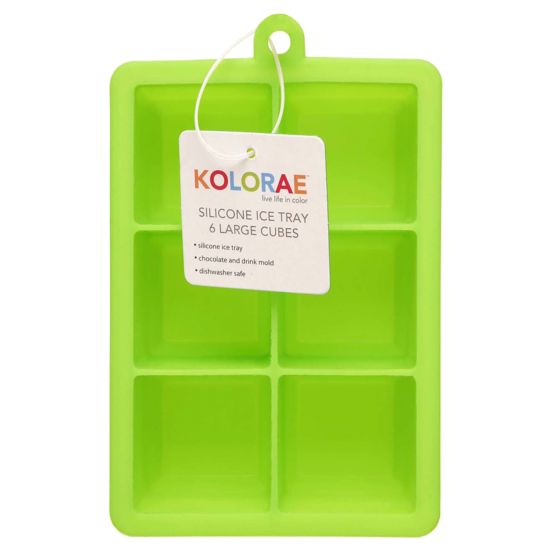 slide 3 of 17, Kolorae Silicone Ice Tray, Large, 1 ct