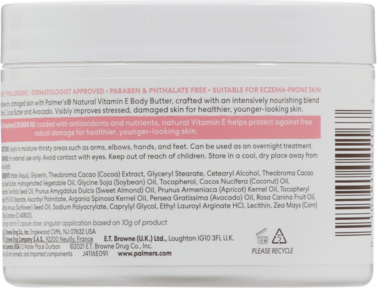 slide 5 of 12, Palmer's Natural Vitamin E Body Butter 7.25 oz, 7.25 oz