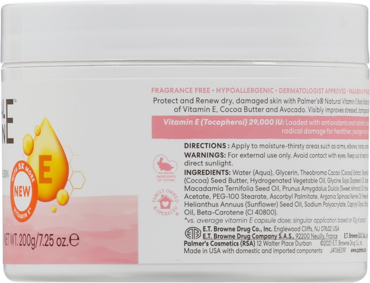 slide 11 of 12, Palmer's Natural Vitamin E Body Butter 7.25 oz, 7.25 oz
