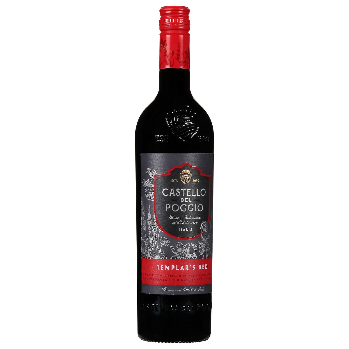 slide 9 of 9, CASTELLO DEL POGGIO Red Wine, 750 ml