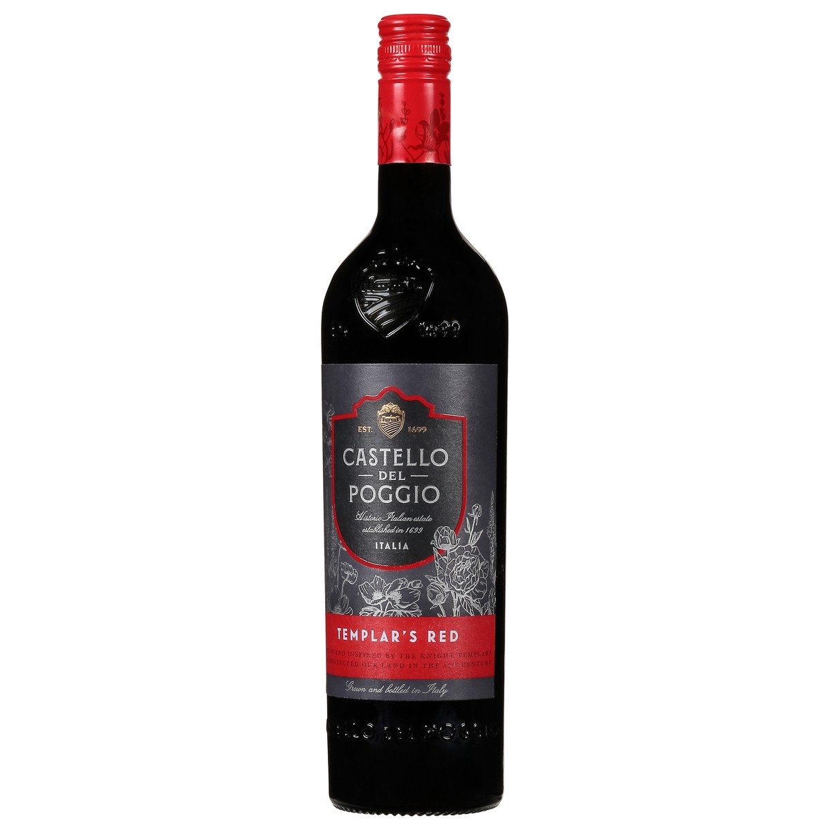 slide 3 of 9, CASTELLO DEL POGGIO Red Wine, 750 ml