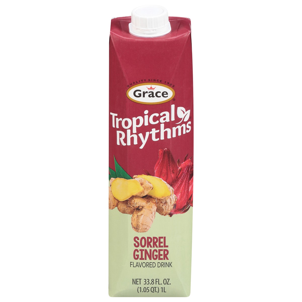 slide 12 of 13, Grace Tropical Rhythms Sorrel Ginger Drink - 33.8 fl oz, 33.8 fl oz