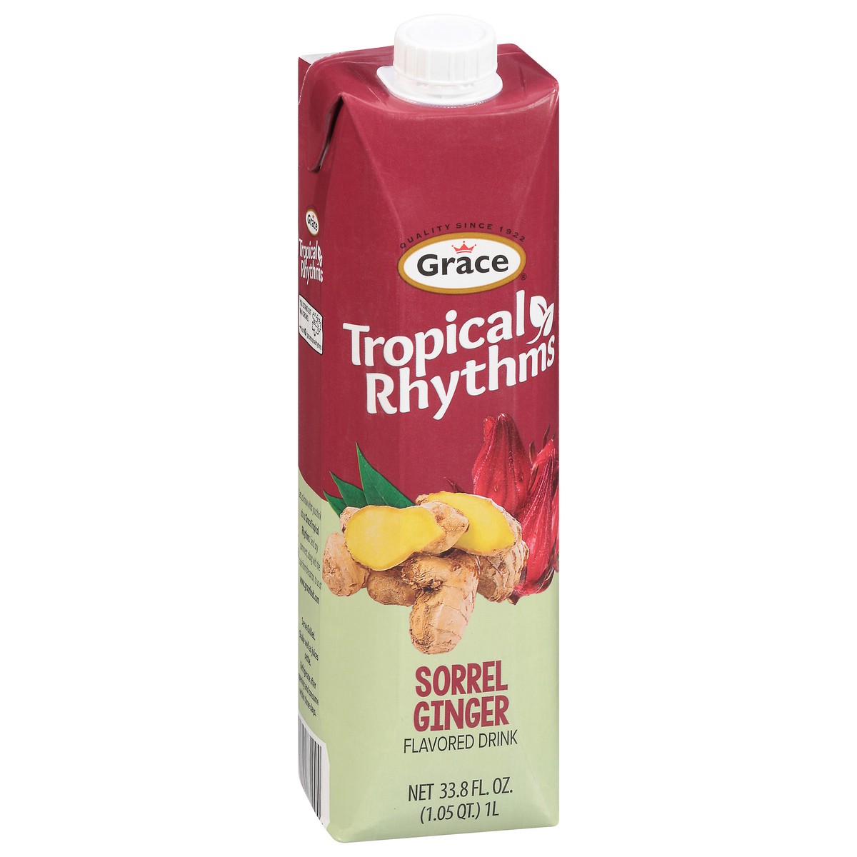 slide 7 of 13, Grace Tropical Rhythms Sorrel Ginger Drink - 33.8 fl oz, 33.8 fl oz