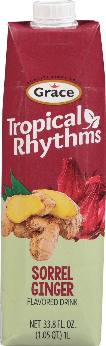 slide 5 of 13, Grace Tropical Rhythms Sorrel Ginger Drink - 33.8 fl oz, 33.8 fl oz