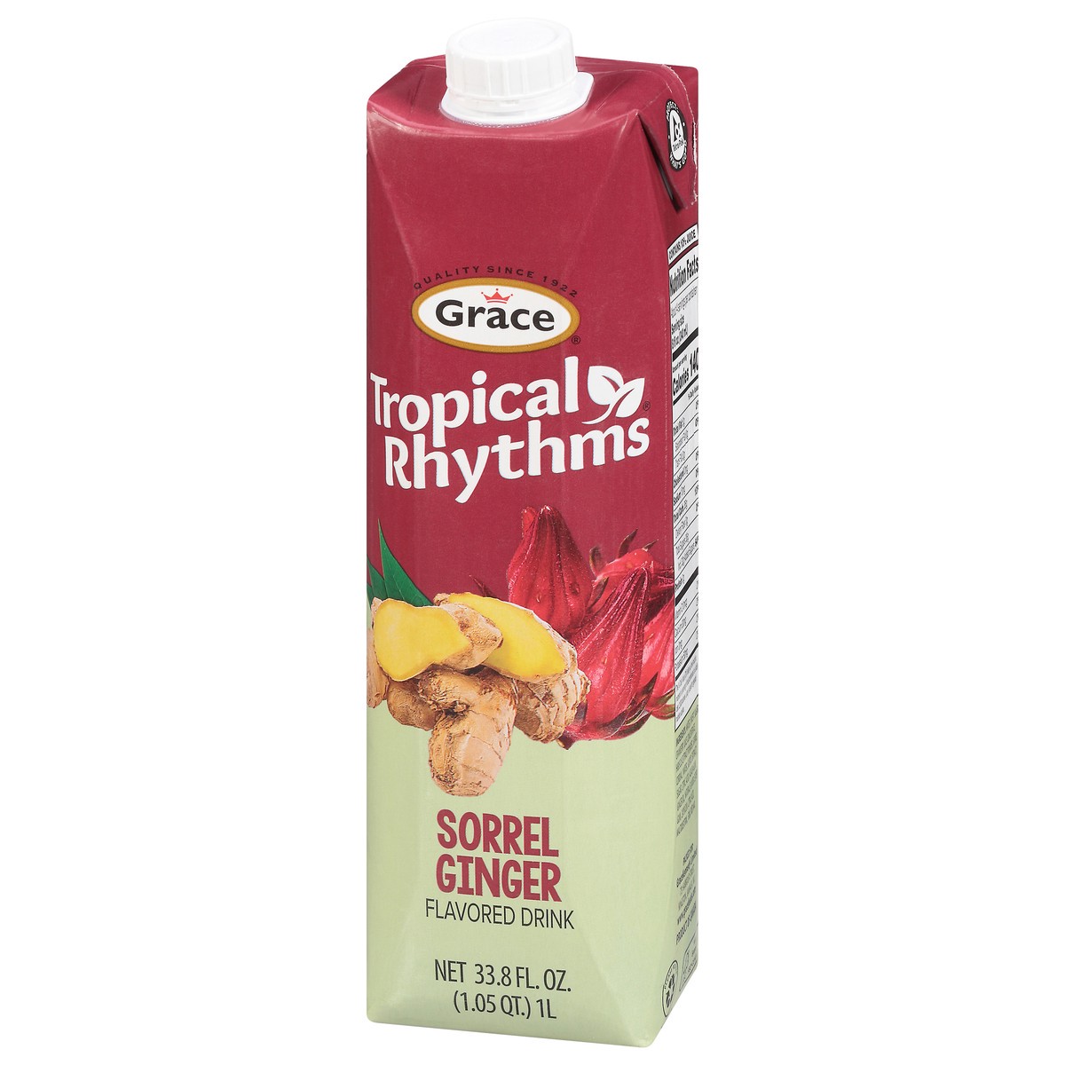 slide 4 of 13, Grace Tropical Rhythms Sorrel Ginger Drink - 33.8 fl oz, 33.8 fl oz