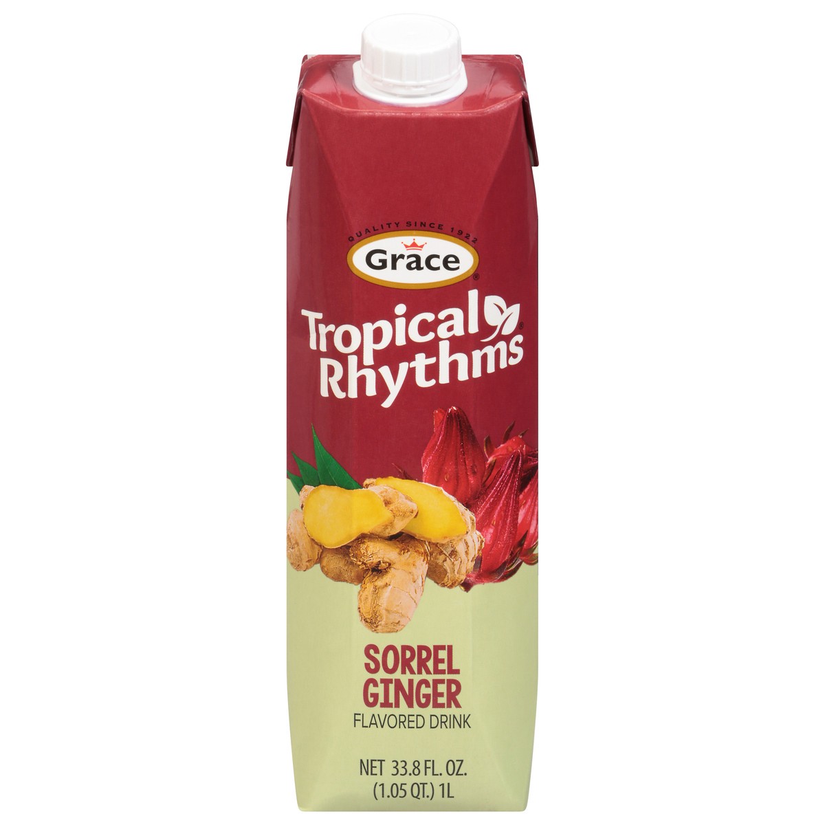 slide 1 of 13, Grace Tropical Rhythms Sorrel Ginger Drink - 33.8 fl oz, 33.8 fl oz