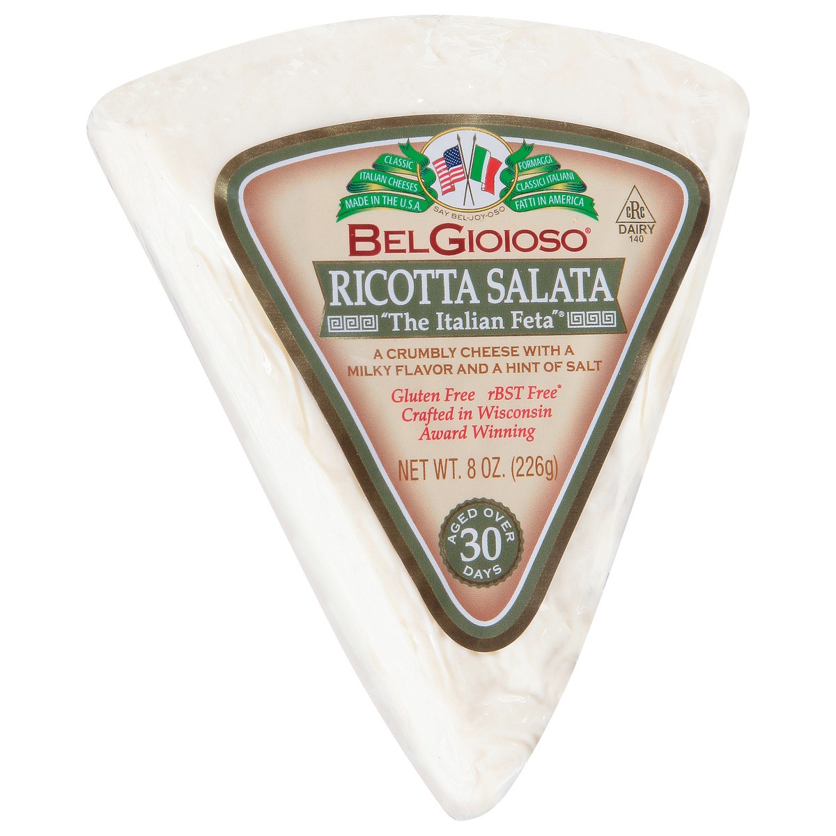 slide 2 of 11, BelGioioso Bel Giosio Cheese Wedge Ricotta Sala, 5 oz