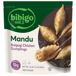 Bibigo Bulgogi Chicken Dumplings 24 oz