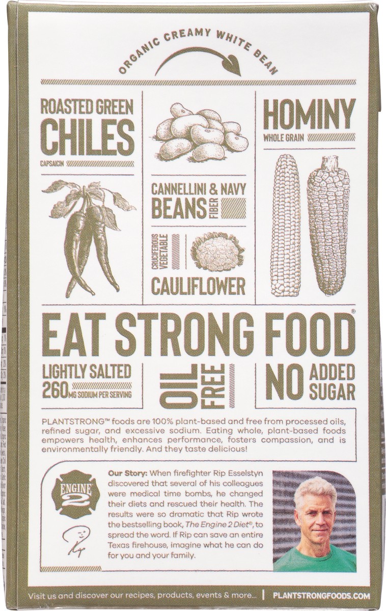 slide 7 of 9, PlantStrong Organic Plant-Based Creamy White Bean Chili 16.9 oz, 16.9 oz
