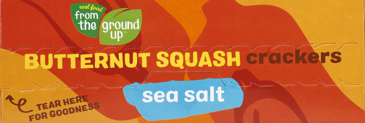 slide 9 of 9, From The Ground Up Butternut Squash Sea Salt Crackers 4 oz, 4 oz