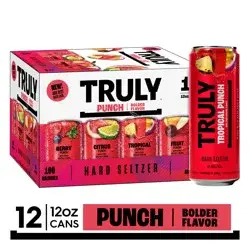 TRULY Hard Seltzer Punch Variety Pack (12 fl. oz. Can, 12pk.)