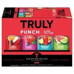 TRULY Hard Seltzer Punch Variety Pack (12 fl. oz. Can, 12pk.)