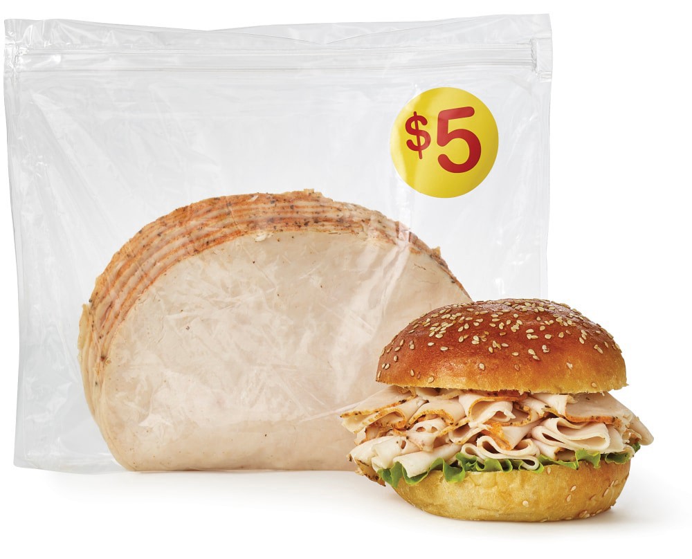 slide 1 of 1, Sliced Oven Roasted Turkey Breast, 0.75 lbs, 0.75 lb