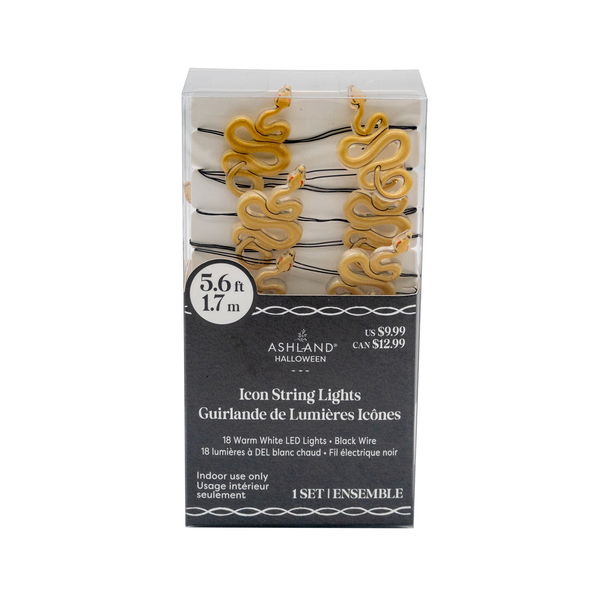 slide 2 of 4, 18ct. Snake Icon Led String Lights By Ashland, 18 ct