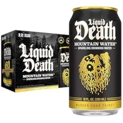 Liquid Death Sparkling Mountain Water