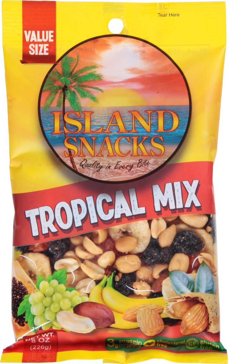 slide 3 of 13, Island Snacks Tropical Mix Value Size 8 oz, 8 oz