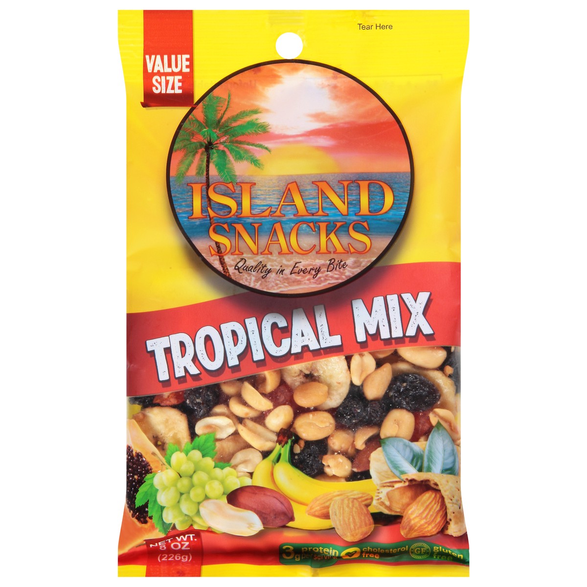 slide 6 of 13, Island Snacks Tropical Mix Value Size 8 oz, 8 oz