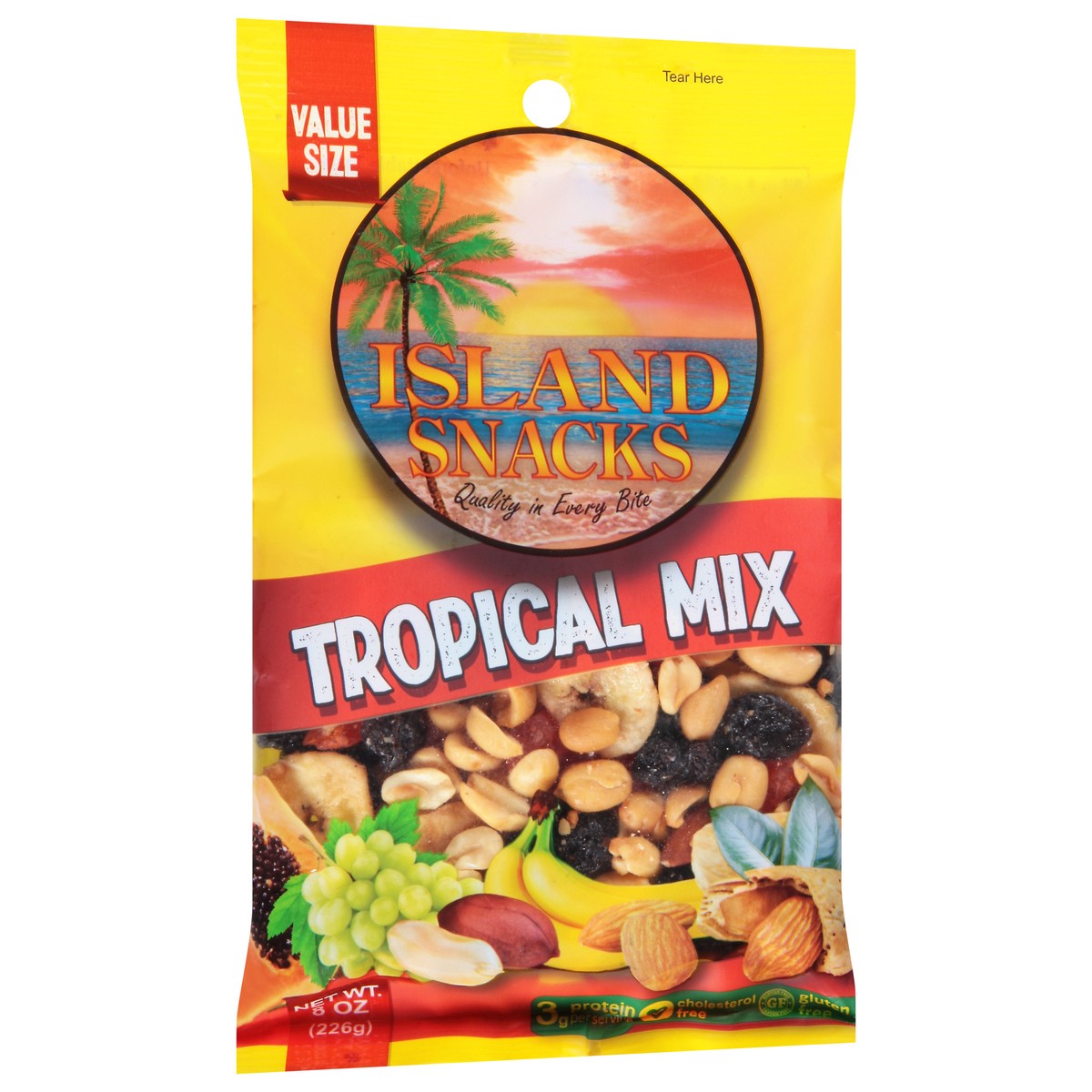 slide 10 of 13, Island Snacks Tropical Mix Value Size 8 oz, 8 oz