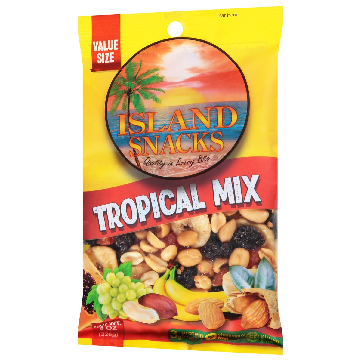 slide 9 of 13, Island Snacks Tropical Mix Value Size 8 oz, 8 oz