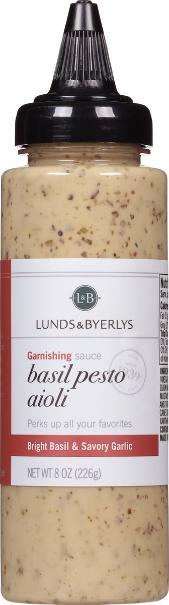 slide 12 of 14, Lunds & Byerlys Garnishing Basil Pesto Aioli Sauce - 8 oz, 8 oz