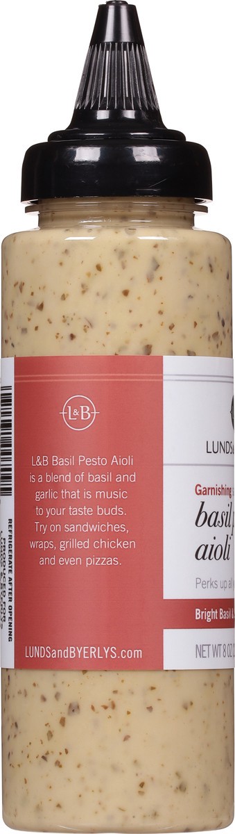slide 4 of 14, Lunds & Byerlys Garnishing Basil Pesto Aioli Sauce - 8 oz, 8 oz