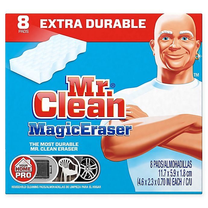 slide 1 of 5, Mr. Clean Home Pro Magic Eraser Extra Power, 8 ct