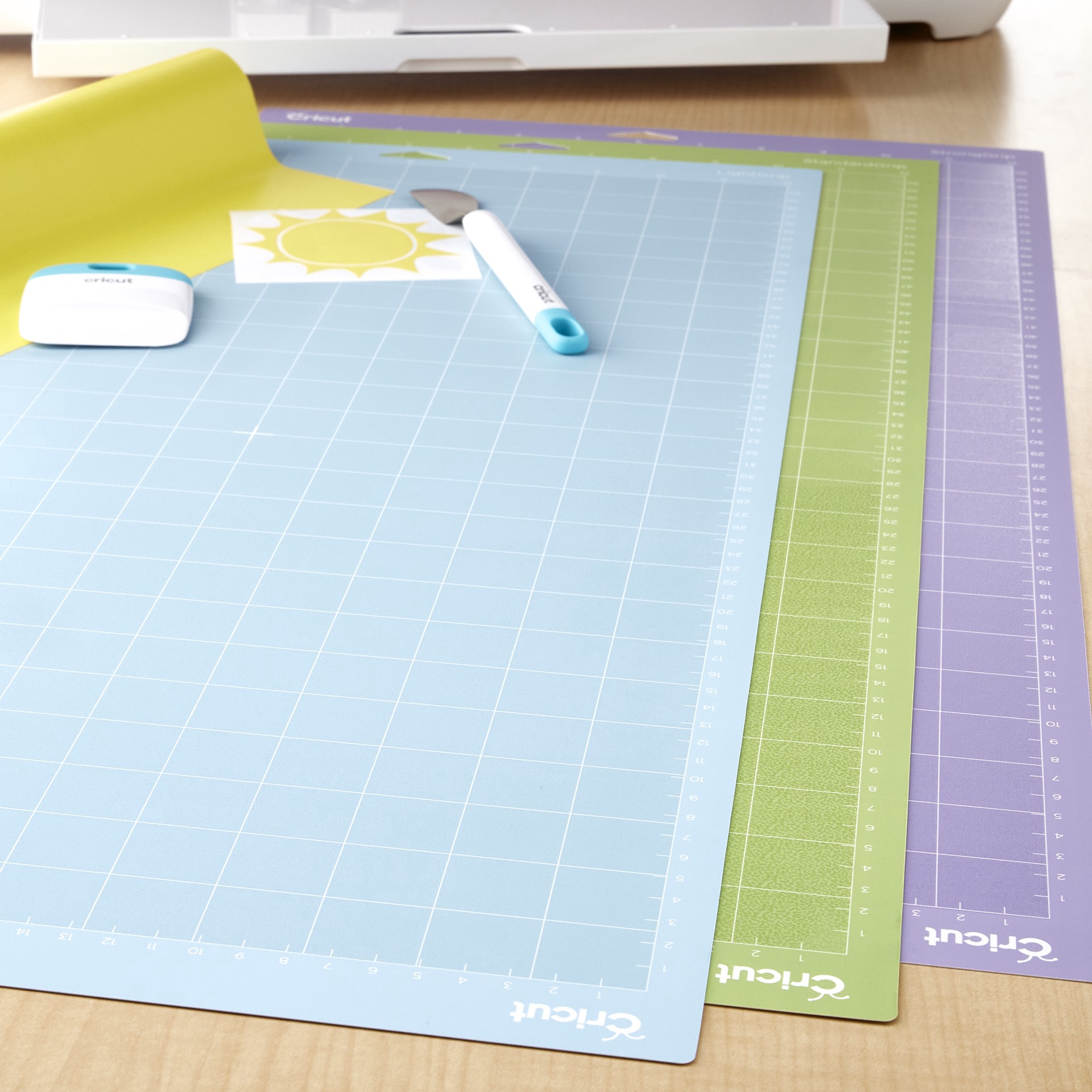 slide 3 of 3, Cricut Multiple Plastic Craft Mat (3-Pack), 1 ct