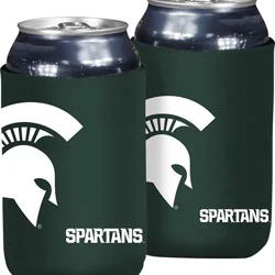 Logo Brands Michigan State Logo Flat Coozie