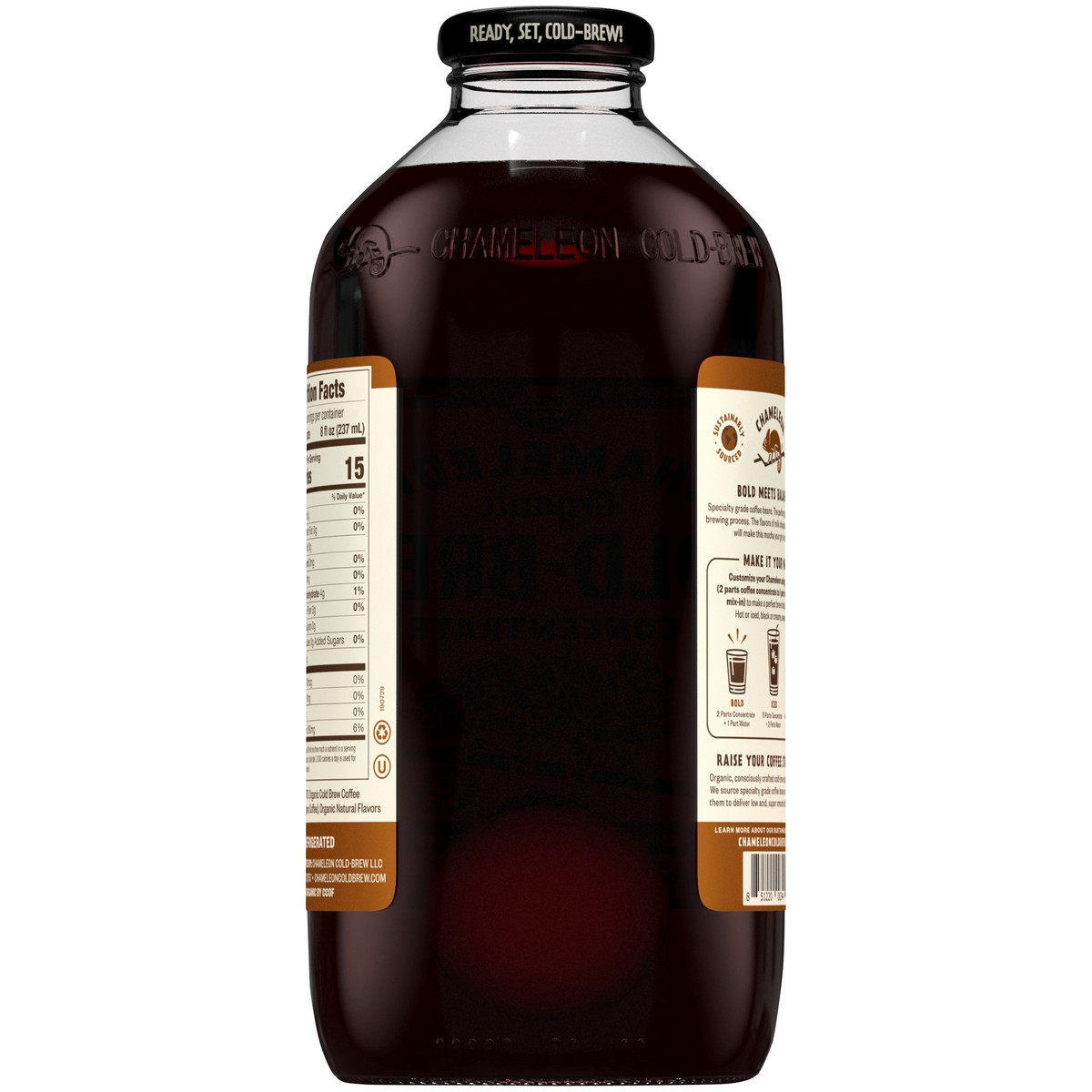 slide 9 of 10, Chameleon Cold-Brew Organic Mocha Flavored Cold Brew Coffee Concentrate, 32 oz