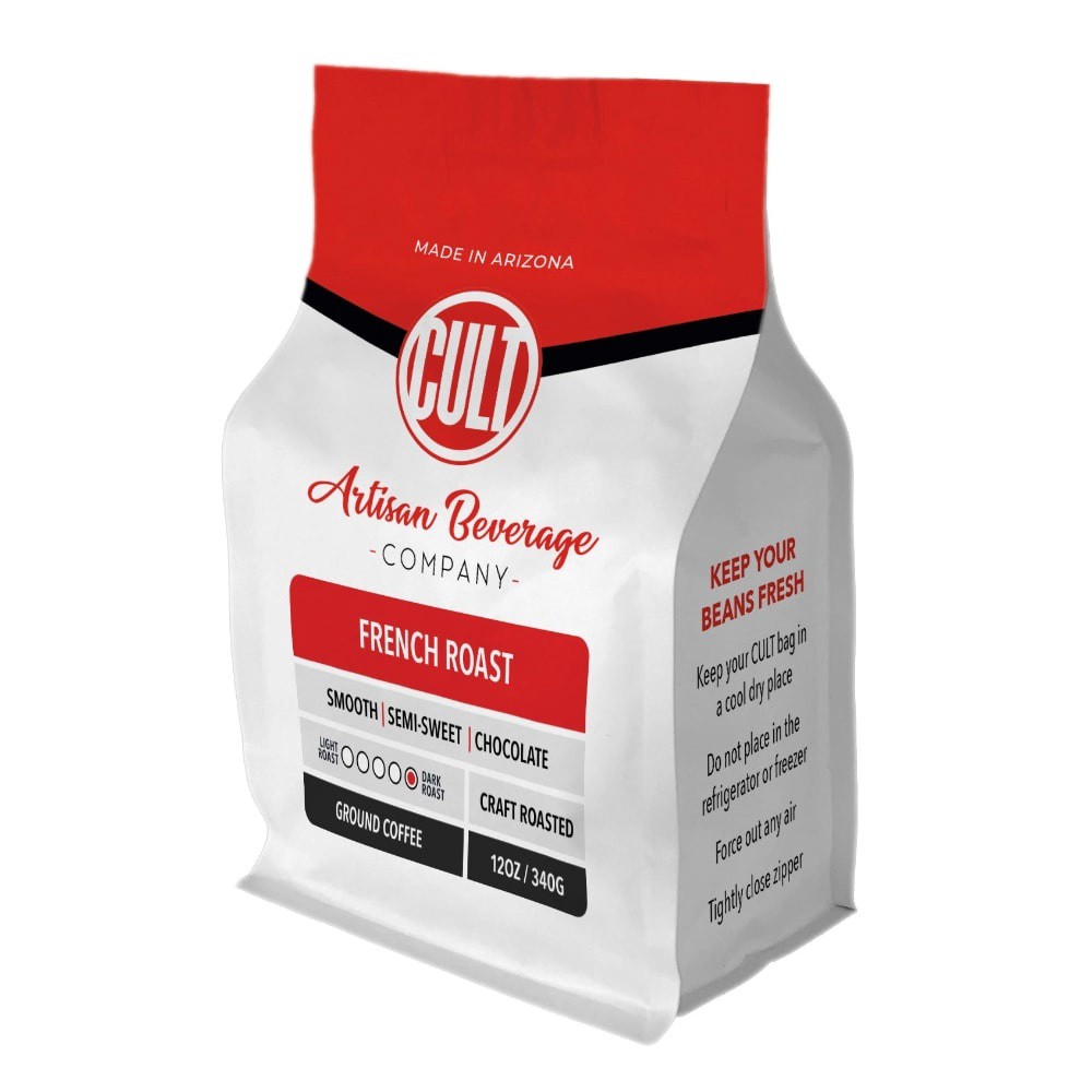 slide 1 of 4, Cult Ground French Roast Ground Coffee- 12 oz, 12 oz