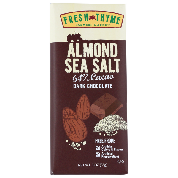 slide 1 of 1, Fresh Thyme Almond Sea Salt, 3 oz