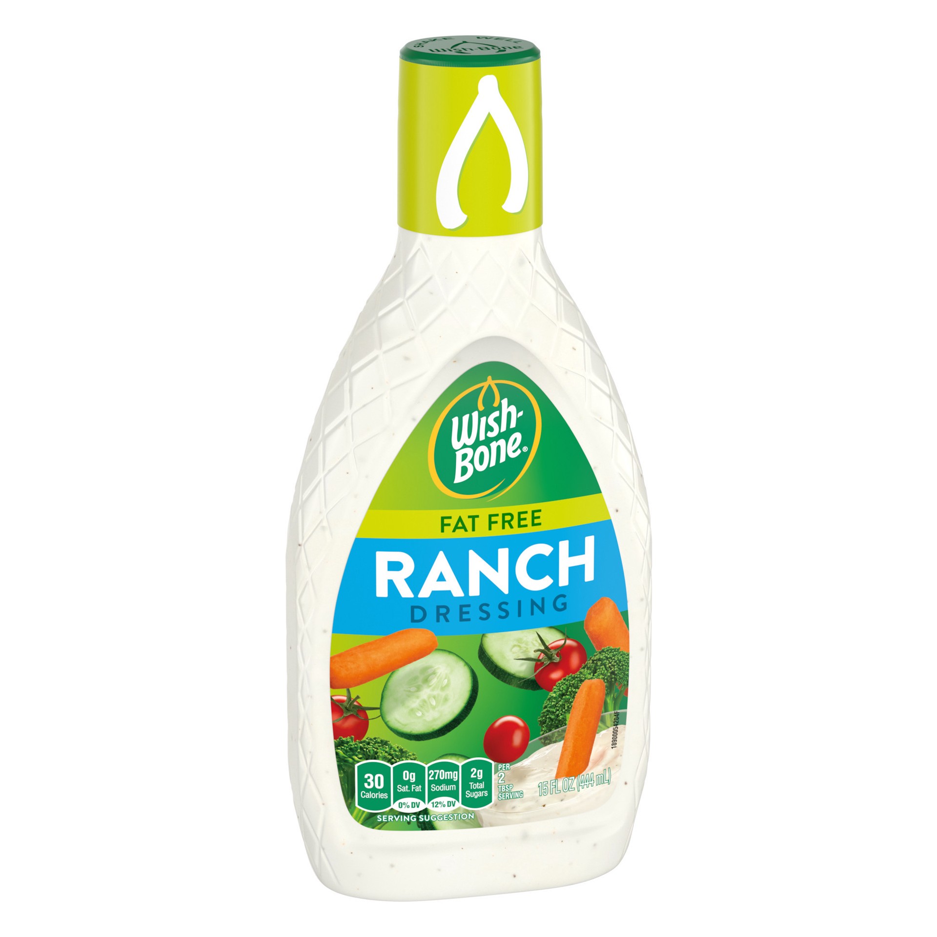 slide 4 of 5, Wish-Bone Fat Free Ranch Dressing 15 fl oz, 15 fl oz