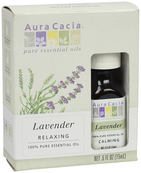 slide 1 of 1, Aura Cacia Calming Lavender 100% Pure Essential Oil, 0.5 oz