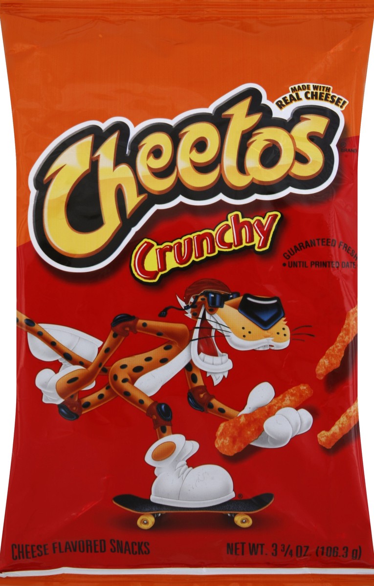 slide 5 of 6, Cheetos Crunchy Cheese Flavored Snacks Bag, 3.75 oz